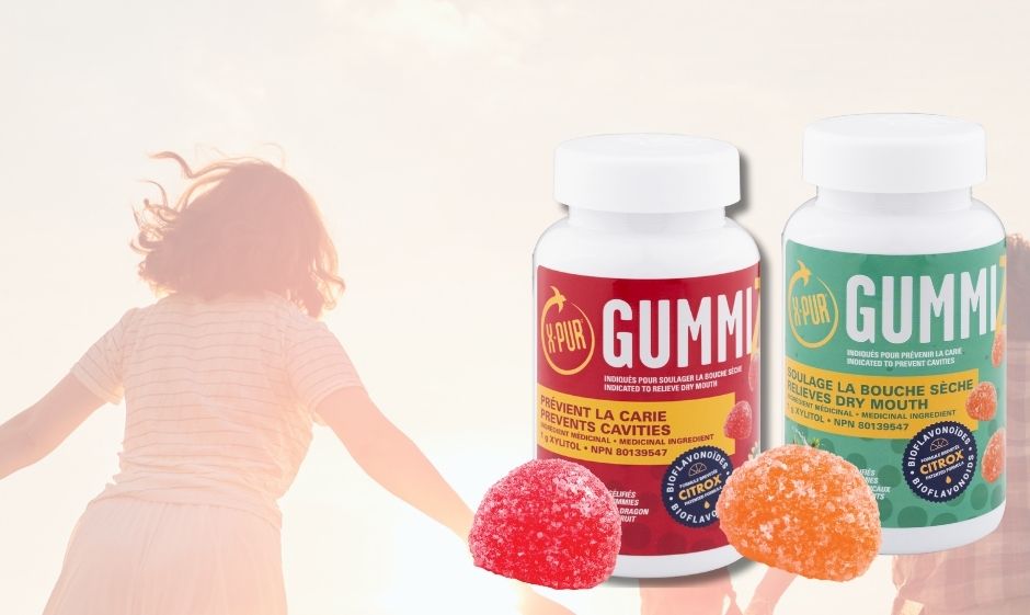 New Delicious Therapeutic GummiZ Indicated by Health Canada for the Prevention of Cavities and the Relief of Xerostomia