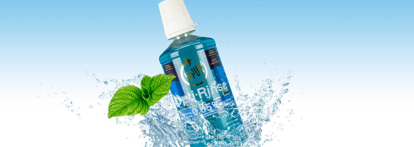 New X-PUR Opti-Rinse Plus 0.05% Mint Flavor!