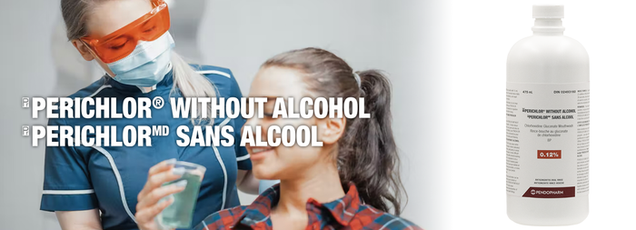 Oral Science Launches Perichlor Chlorhexidine Without Alcohol, for the Optimal Patient Experience