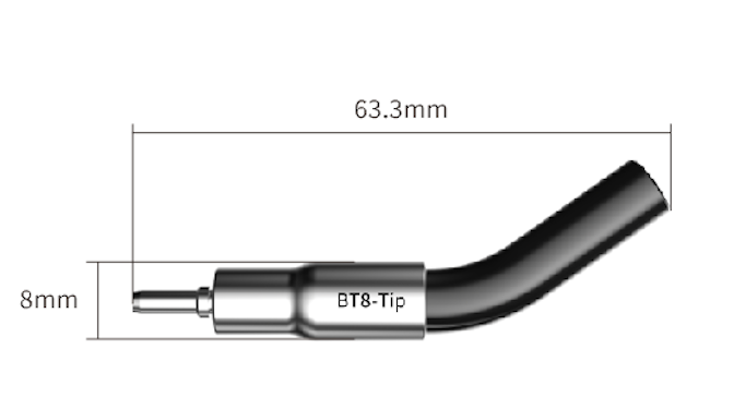 Woodpecker - Smart Blue Laser - BT8 Tip - Single Piece - Oral Science