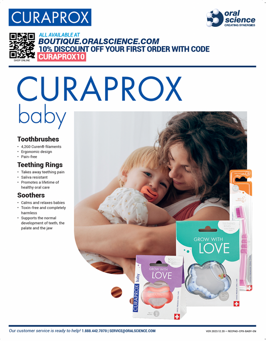 Recommendation Pads - Curaprox Baby - Oral Science