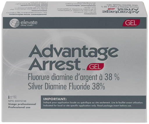 Advantage Arrest - Silver Diamine Fluoride - Gel - 30-Pack Unit-Doses - Oral Science