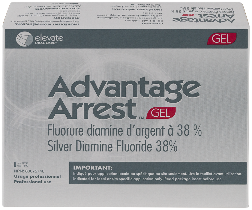 Advantage Arrest - Silver Diamine Fluoride - Gel - 30-Pack Unit-Doses - Oral Science