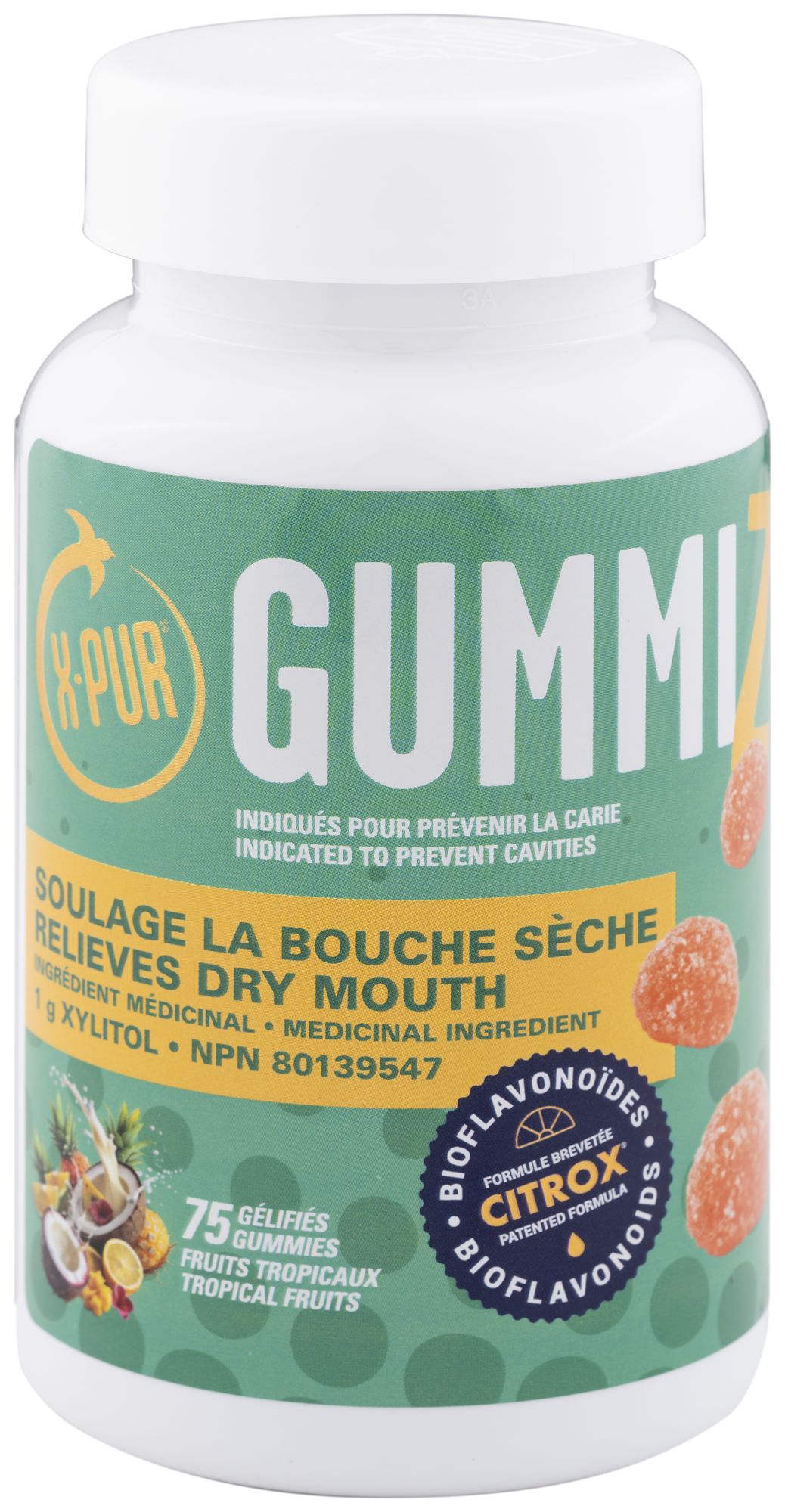 X-PUR GummiZ - Bottle of 75 Gummies - Oral Science