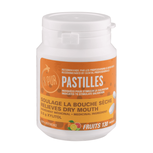 X-PUR Pastilles 100% Xylitol - Small bottles - Oral Science