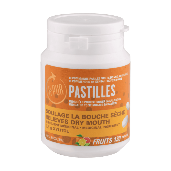 X-PUR Pastilles 100% Xylitol - Small bottles - Oral Science