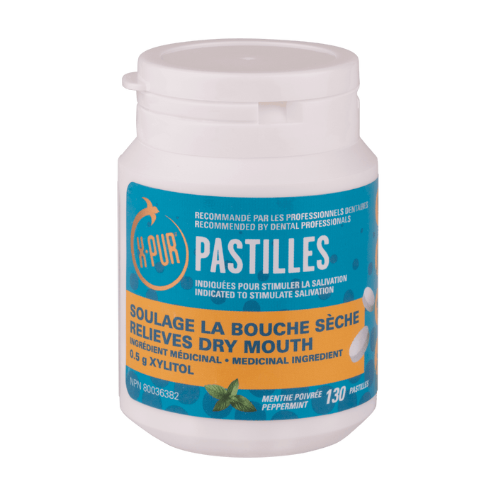 X-PUR Pastilles 100% Xylitol - Small bottles - Oral Science