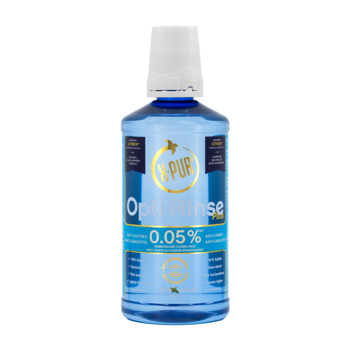 X-PUR Opti-Rinse Plus 0.05% Mint - 500 ML - Oral Science