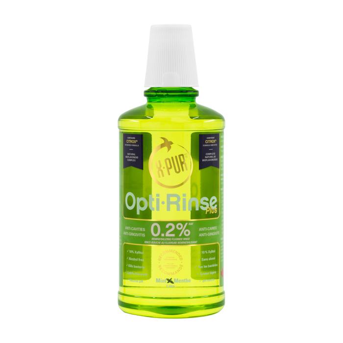 X-PUR Opti-Rinse Plus 0.2% NaF - 1 Litre - Oral Science