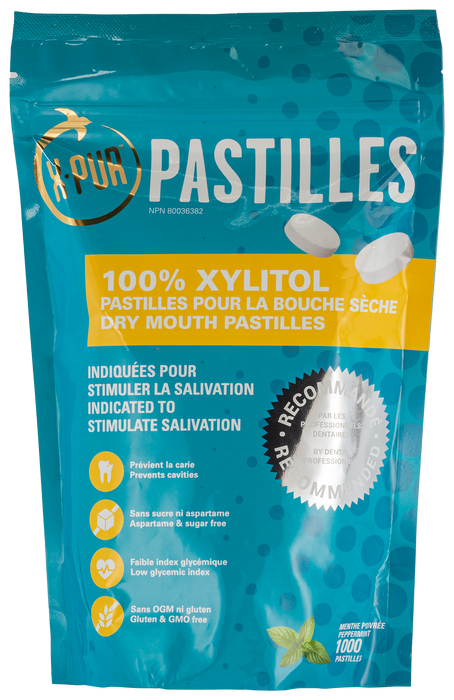 X-PUR Pastilles 100% Xylitol - Bags - Oral Science